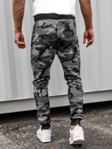 Pantaloni de trening army-grafit Bolf KZ15A