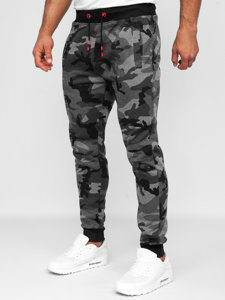 Pantaloni de trening army-grafit Bolf KZ15B