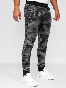 Pantaloni de trening army-grafit Bolf KZ15B