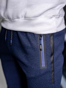 Pantaloni de trening bărbați bleumarin Bolf AM72