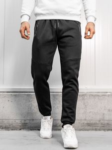 Pantaloni de trening bărbați negri Bolf JX8982