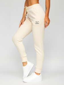 Pantaloni de trening bej dame Bolf F23350