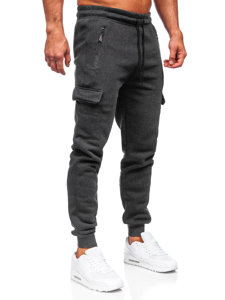 Pantaloni de trening cargo joggers grafit Bolf JX6028