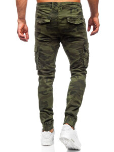 Pantaloni de trening cargo kaki army Bolf 2232