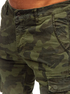 Pantaloni de trening cargo kaki army Bolf 2232