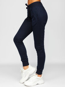 Pantaloni de trening dame bleumarin Bolf CK-01