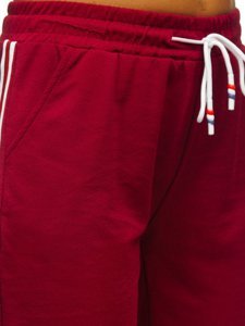 Pantaloni de trening dame bordo Bolf YW01020A