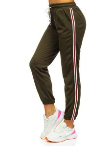 Pantaloni de trening dame kaki Bolf YW01020A