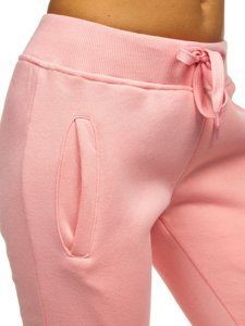 Pantaloni de trening dame roz-deschis Bolf CK-01