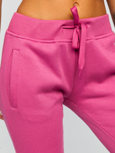 Pantaloni de trening dame roz-închis Bolf CK-01