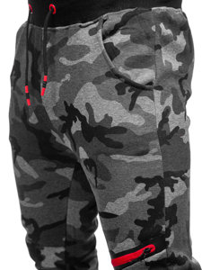 Pantaloni de trening grafit army Bolf KK04