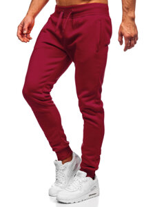 Pantaloni de trening joggers bordo Bolf XW01-A