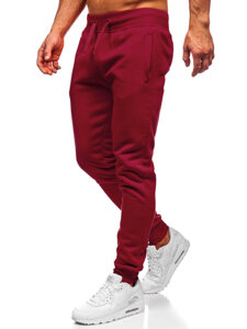 Pantaloni de trening joggers bordo Bolf XW01-A