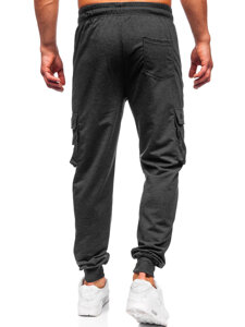 Pantaloni de trening joggers cargo grafit Bolf JX6362