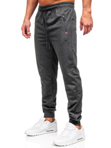 Pantaloni de trening joggers grafit Bolf JX6107