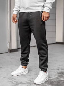 Pantaloni de trening joggers grafit Bolf JX6205A