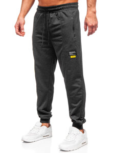 Pantaloni de trening joggers grafit Bolf JX6333