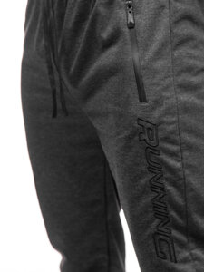 Pantaloni de trening joggers grafit Bolf JX6352