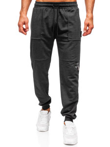 Pantaloni de trening joggers grafit Bolf JX6365