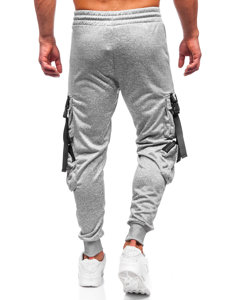 Pantaloni de trening joggers gri Bolf HS7173