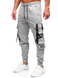 Pantaloni de trening joggers gri Bolf HS7173