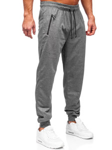 Pantaloni de trening joggers gri-antracit Bolf JX6103