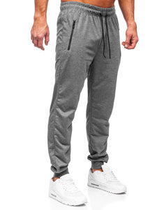 Pantaloni de trening joggers gri-antracit Bolf JX6105