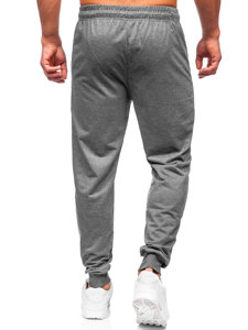 Pantaloni de trening joggers gri-antracit Bolf JX6105