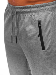 Pantaloni de trening joggers gri-antracit Bolf JX9706