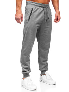 Pantaloni de trening joggers gri-antracit Bolf JX9706