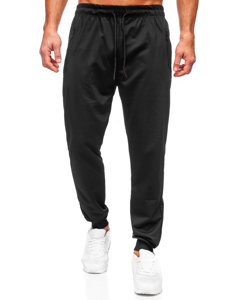 Pantaloni de trening joggers negri Bolf JX6105