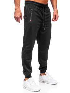 Pantaloni de trening joggers negri Bolf JX6107