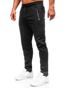 Pantaloni de trening joggers negri Bolf JX6209