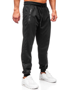 Pantaloni de trening joggers negri Bolf JX6351