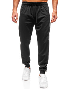 Pantaloni de trening joggers negri Bolf JX6352