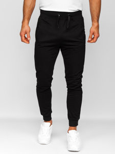 Pantaloni de trening joggers negri Bolf XW02A