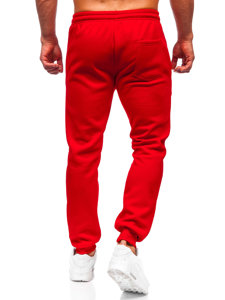 Pantaloni de trening joggers roșu Bolf HW3101