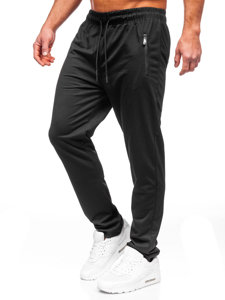 Pantaloni de trening negri Bolf JX6115