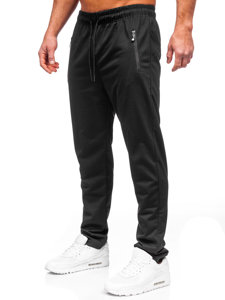 Pantaloni de trening negri Bolf JX6115