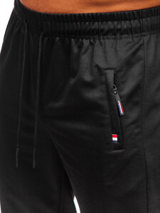 Pantaloni de trening negri pentru bărbați Bolf JX6325