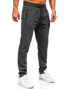 Pantaloni de trening pentru bărbați din grafit Bolf JX6601