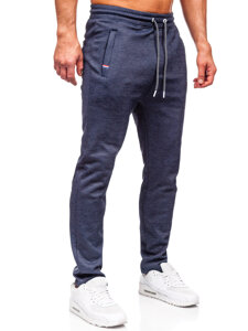 Pantaloni de trening pentru bărbați izolați bleumarin de la Bolf Q1081