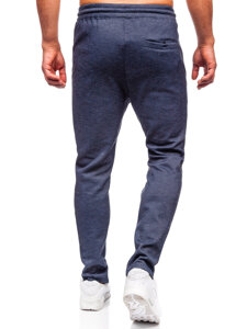 Pantaloni de trening pentru bărbați izolați bleumarin de la Bolf Q1081