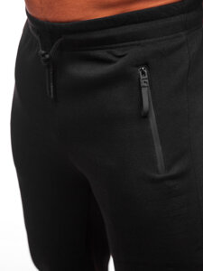 Pantaloni de trening supradimensionați negri Bolf JX9826