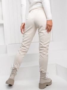 Pantaloni écru dame Bolf 57612