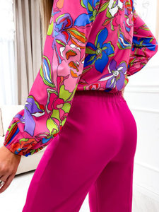 Pantaloni fucsia dame Bolf 8158