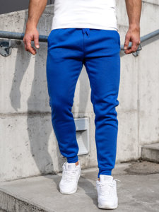 Pantaloni joggers albastru-aprins Bolf CK01