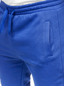 Pantaloni joggers albastru-aprins Bolf CK01