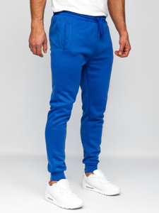 Pantaloni joggers albastru-aprins Bolf CK01