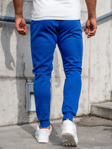 Pantaloni joggers albastru-aprins Bolf CK01